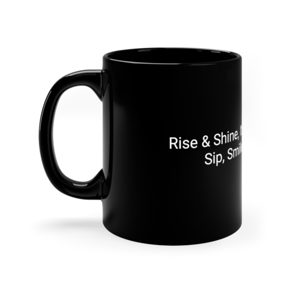 11oz Black Mug | Dels Design