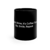 11oz Black Mug | Dels Design