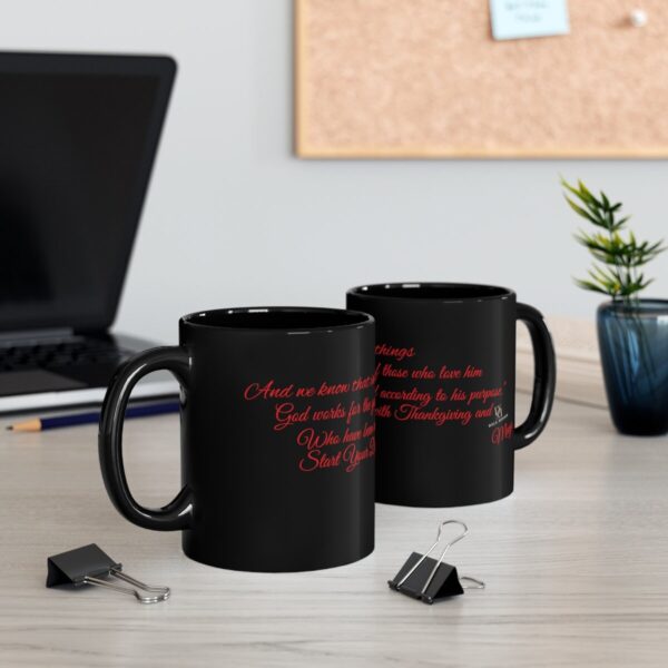 Black Glossy Mug 11 oz