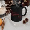 Black Glossy Mug 11 oz