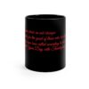 Black Glossy Mug 11 oz