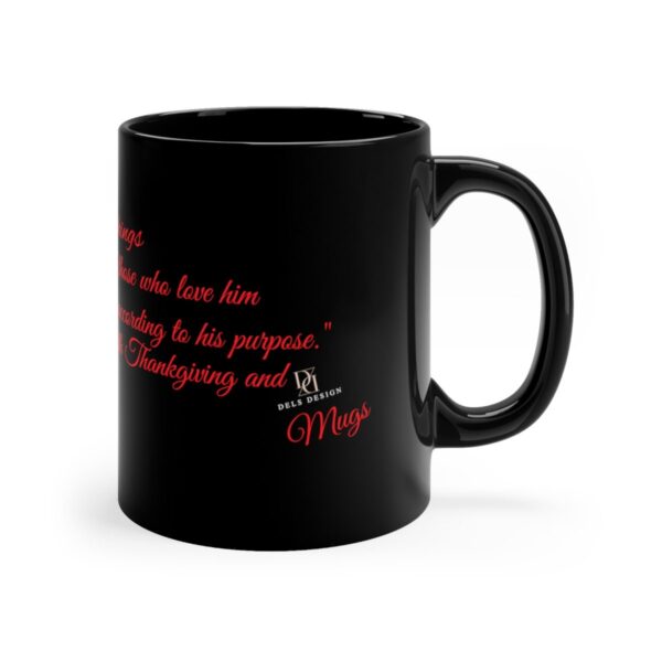 Black Glossy Mug 11 oz